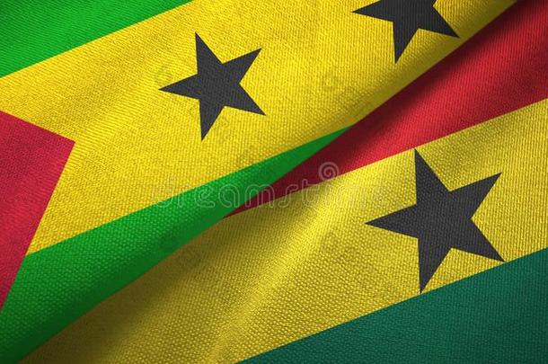 SaoPaulo圣保罗册和普林西比岛和<strong>加纳</strong>两个旗