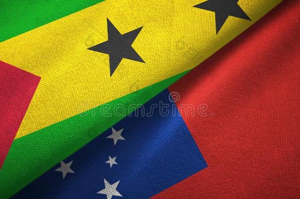 SaoPaulo圣保罗册和普林西比岛和<strong>萨摩</strong>亚群岛两个旗