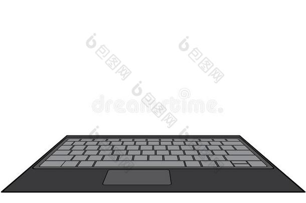 矢量隔离的便携式电脑键盘和计算机键盘
