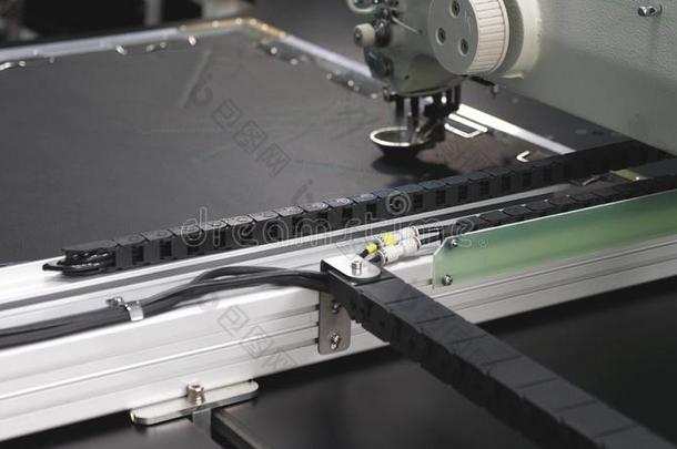 机器人缝纫机器.计算机控制指已提到的人缝纫机器.汽车