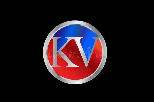 KillVirus的所写。江民杀毒软件KV系列。最初的圆形状红色的蓝色银颜色较晚地标识设计