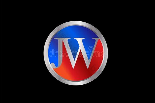 JW公司最初的圆形状<strong>红色</strong>的蓝色银颜色较晚<strong>地标</strong>识设计