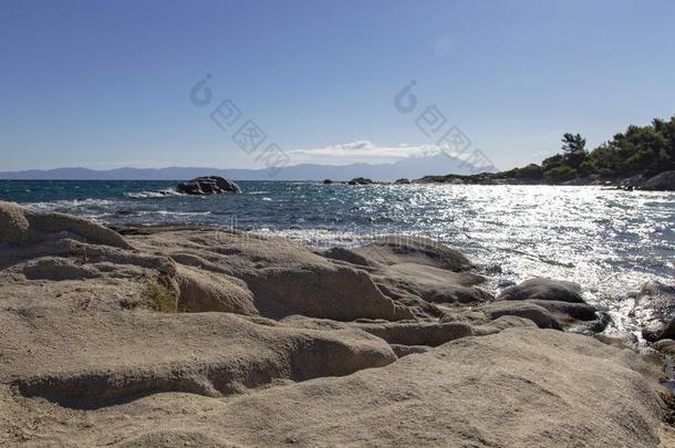 夏海海岸风景