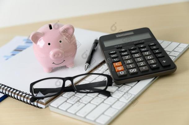 财政会计计算计算器小猪银行和税