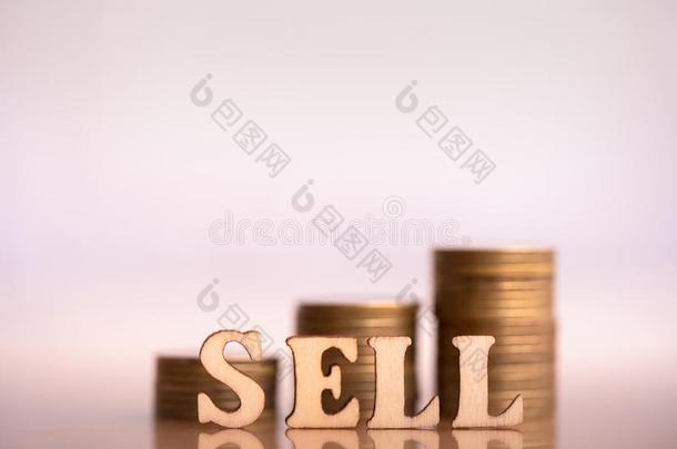 coinsurance联合保险垛和木材块单词卖.