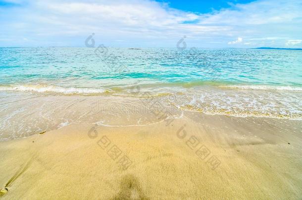 海滩和海,采用肋反向免疫细胞粘着中央的ame反向免疫细胞粘着