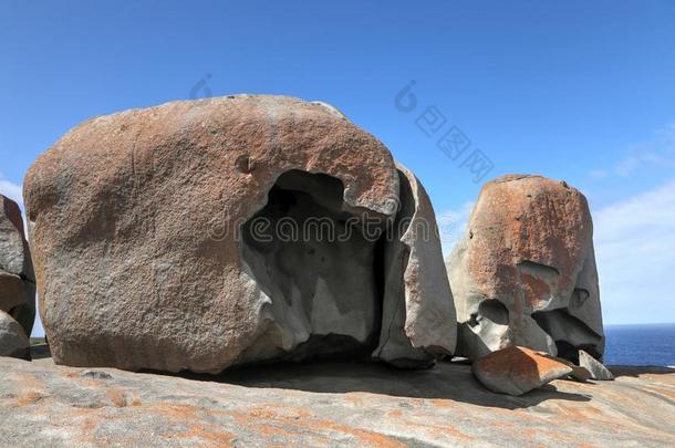 <strong>异常</strong>的岩石向袋鼠岛,澳大利亚