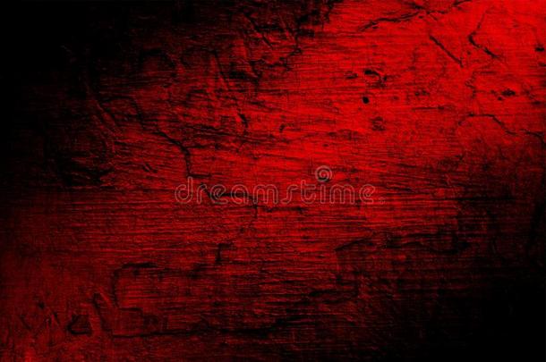 红色的和黑的蹩脚货墙织地粗糙的背景.