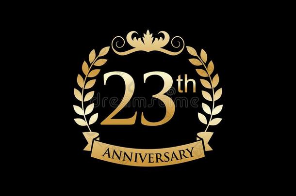 23Thailand泰国,周年纪念日庆祝奢侈标识