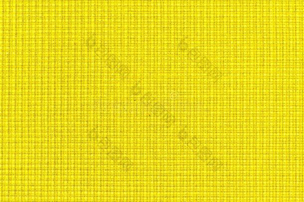 背景关于黄色的亚麻布织地粗糙的纺织品