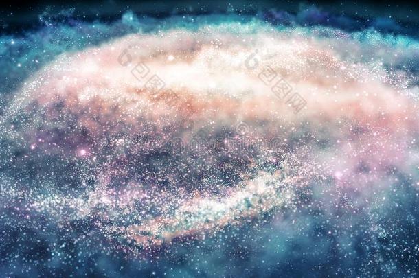 宇宙的宇宙星云和星系