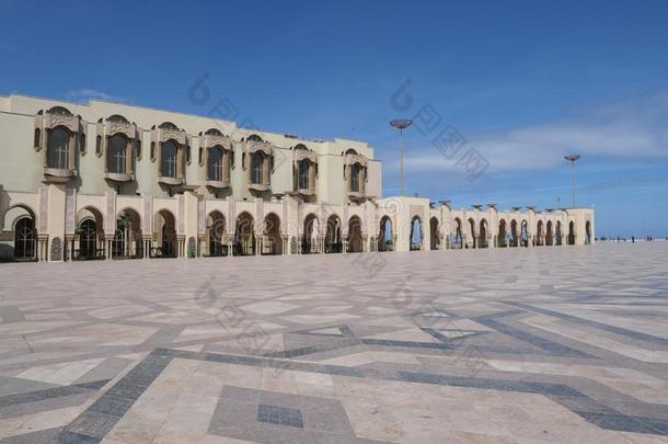 商场关于中世纪关于哈桑ImageIntensification微光清真寺采用卡萨布兰卡城市采用