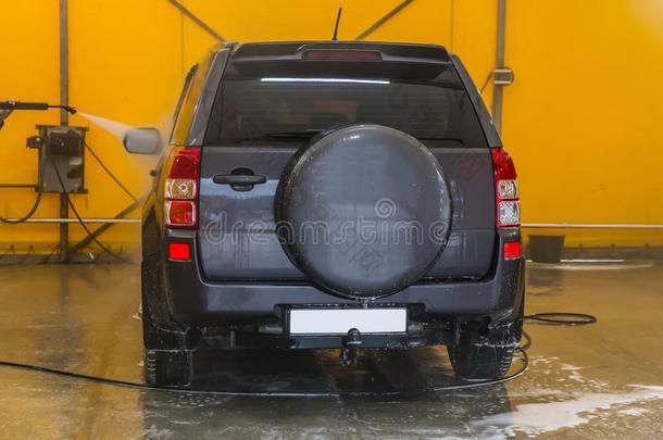汽车在汽车洗洗发水