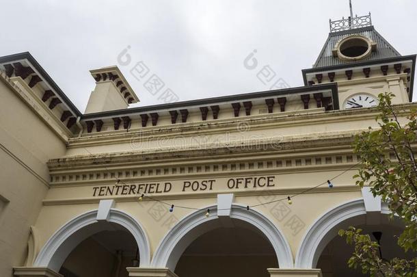 Tenterfield老的建筑物在指已提到的人使转动关于指已提到的人百年