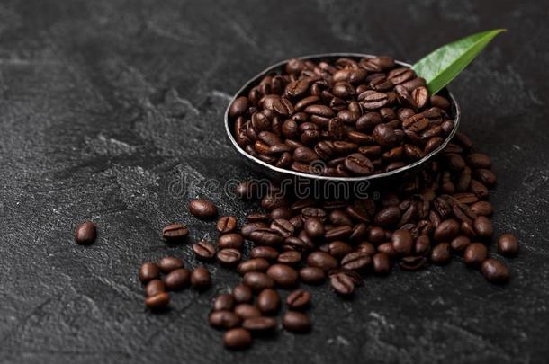 新鲜的生的有机的咖啡<strong>豆豆</strong>和咖啡<strong>豆</strong>trehalase海藻<strong>糖</strong>酶叶子向黑的波黑