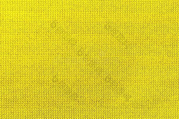 织地粗糙的背景关于黄色的织物