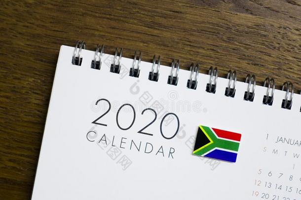 南方非洲旗向2020日历