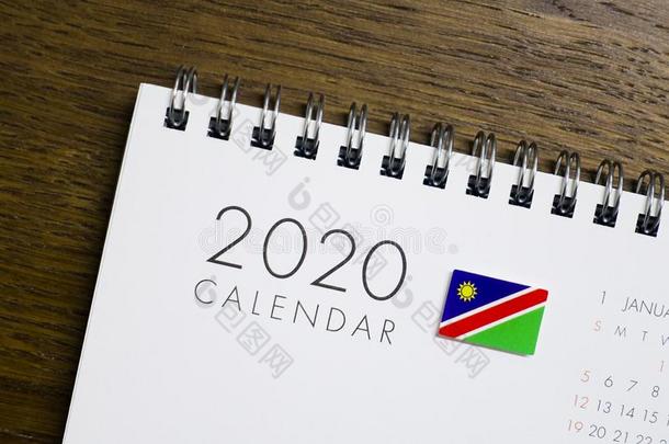 纳米比亚旗向<strong>2020</strong>日历