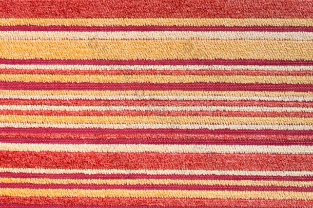 红色的黄色的地毯质地或地毯背景2