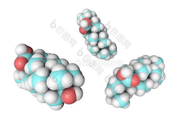 分子的模型关于齐墩果酸酸味的.原子是表现同样地公共卫生教育学会