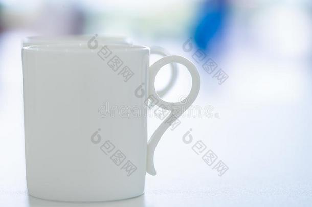 陶器的咖啡豆茶水杯子向办公室表