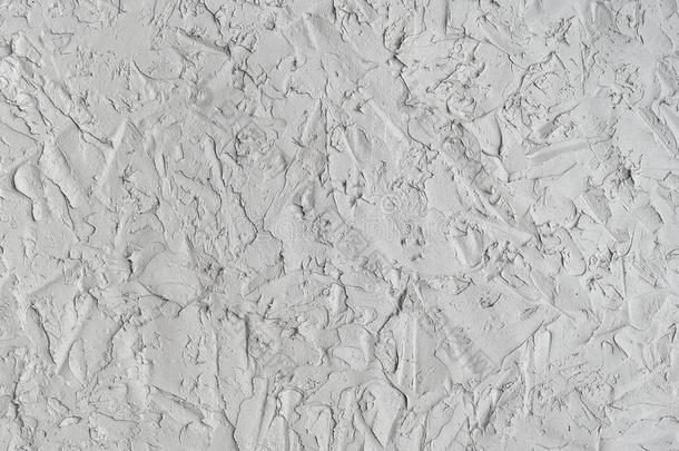 质地关于装饰的灰泥或粉饰灰泥关在上面,抽象的灰色