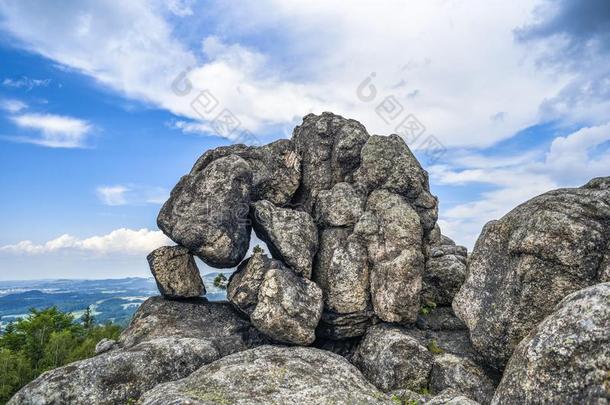 猎鹰山,山风景采用波兰