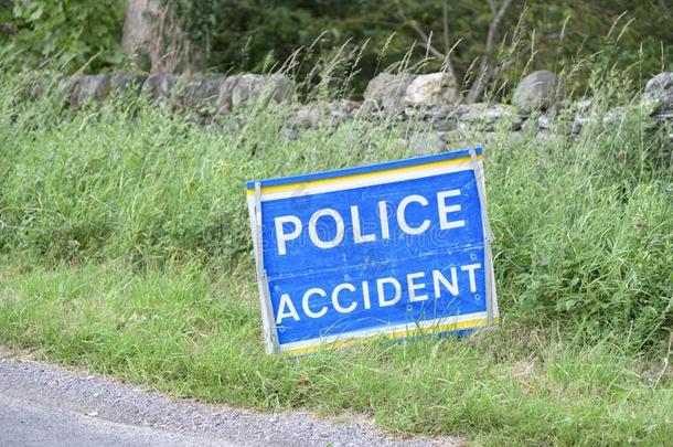 警察部门意外事件符号在路碰撞采用乡下的乡村bl采用d是