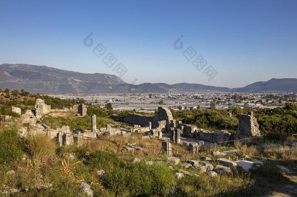 黄索斯古代的城市.重大的纪念碑和指已提到的人毁坏关于古代的IvoryCoast象牙海岸