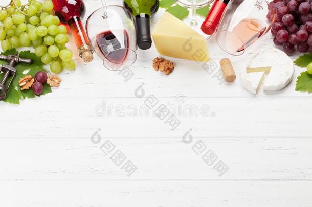 葡萄酒,葡萄和奶酪