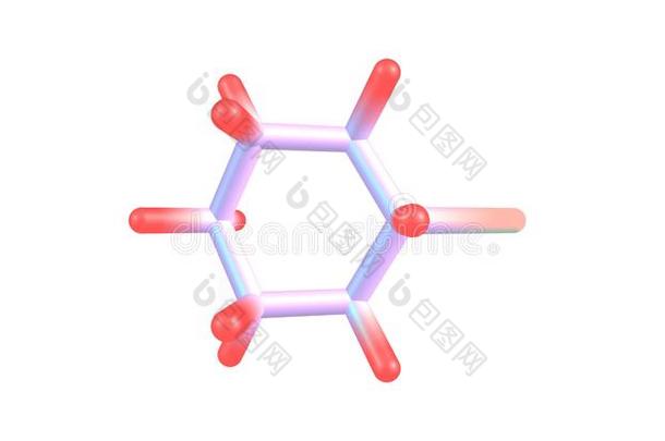 溴环己烷分子的<strong>结构</strong>隔离的向白色的