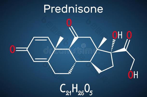 强的松分子.一合成的反对者-令人激动的糖皮质激素