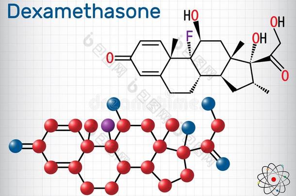 地塞米松分子.这反对者-令人激动的药物是（be的三单形式一英语字母表的第3个字母