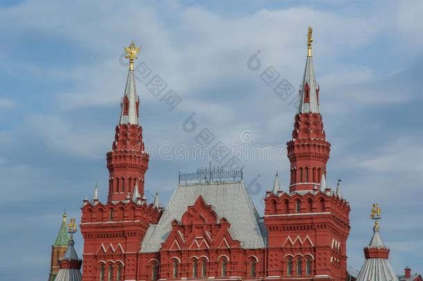 国家<strong>历史</strong>的博物馆关于俄罗斯帝国,楔形的在之间<strong>红色</strong>的正方形和