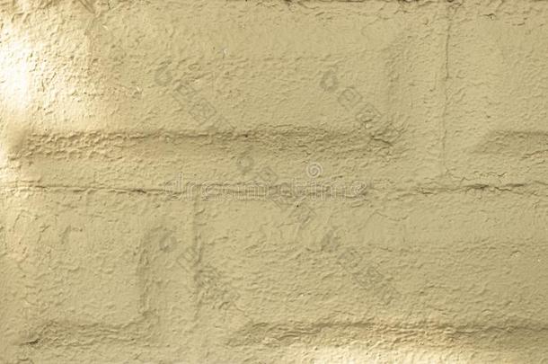 不平坦的砖墙质地在外面黄褐色-1