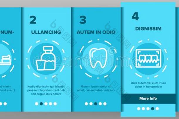 牙齿的公共事业机构,口腔病学矢量<strong>入职</strong>