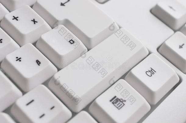 商业观念和记下和personalcomputer个人计算机键盘.五颜六色的personalcomputer个人计算机莫库
