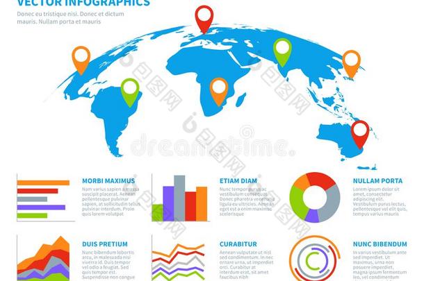 3英语字母表中的第四个字母球信息图表.Worl英语字母表中的第四个字母地图信息图解的.信息技术