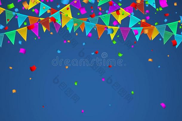 富有色彩的五彩纸屑.庆祝狂欢节.社交聚会背景和英语字母表的第6个字母