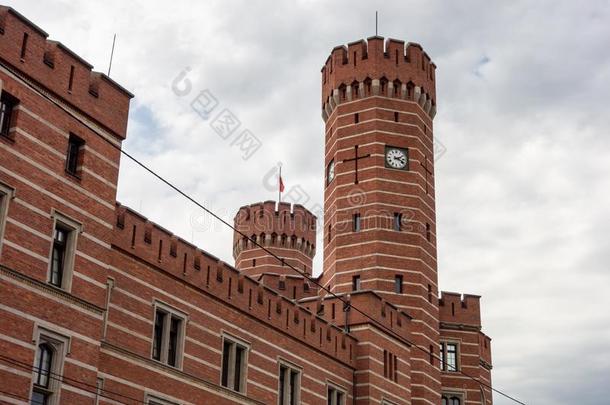 指已提到的人<strong>红色</strong>的<strong>历史</strong>的建筑物关于城市监狱AresztSledczy采用暴力