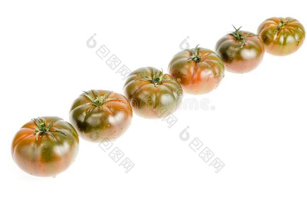 新鲜的美味的番茄茄属植物圣女果`RoyalAirForce英国皇家空军`.