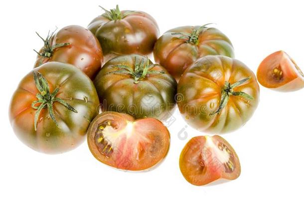 新鲜的美味的番茄茄属植物<strong>圣女果</strong>`RoyalAirForce英国皇家空军`.