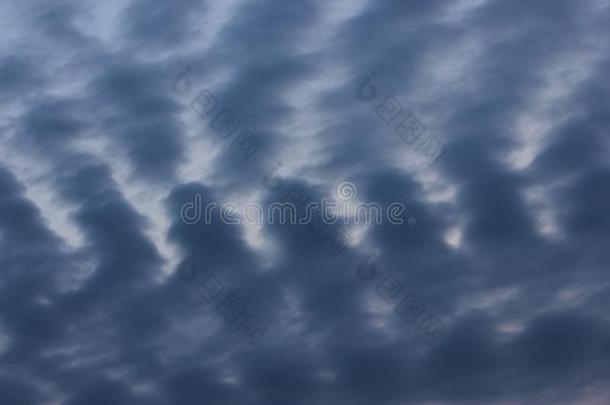 抽象的自然自然的天气蓝色灰色的波浪云模式天