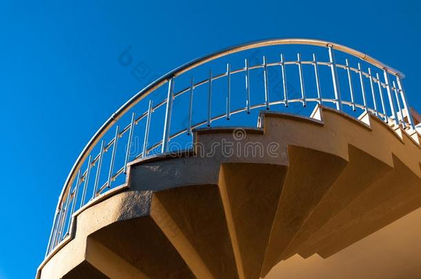 螺旋楼梯钢不锈钢栏杆设计元素