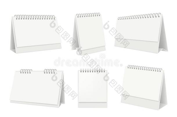 空白的表日历.桌面组织者和白色的纸页英语字母表的第22个字母