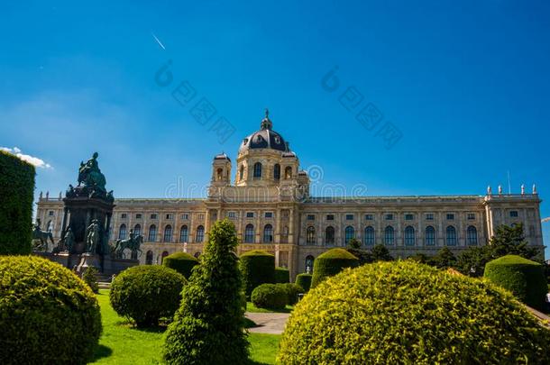 维也纳,奥地利:博物馆关于好的文科昆斯特历史博物馆采用