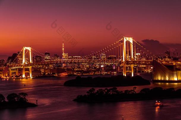 美丽的建筑学建筑物城市风光照片关于东京城市和拉埃