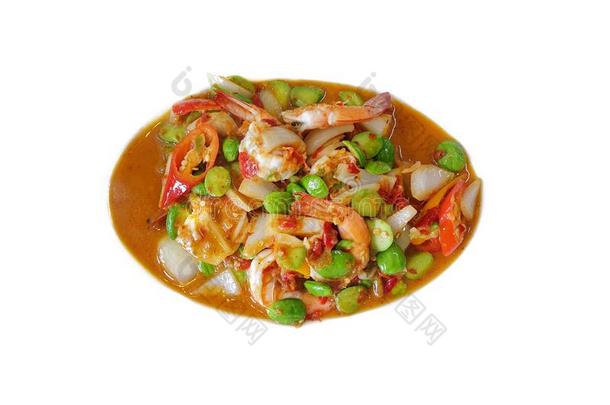 ThaiAirwaysInternational泰航国际食物方式,顶看法关于辛辣的喝醉了的虾和散发出恶臭豆