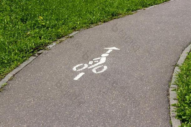自行车偶像,背景壁纸.骑自行车的人符号向沥青位