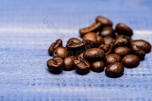 咖啡豆为灵感和能量装载.质地和背景